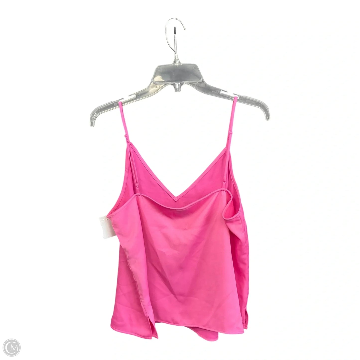 Top Sleeveless Basic By A New Day In Pink, Size: L