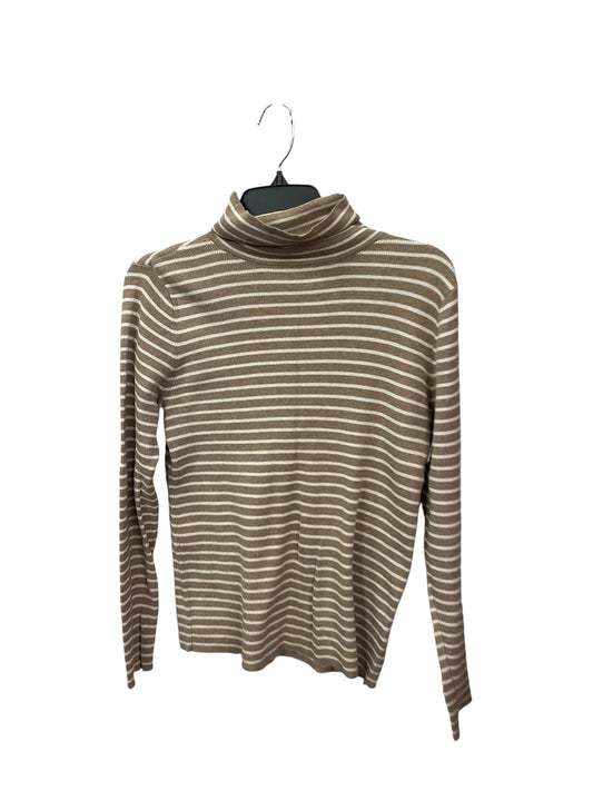 Top Long Sleeve By Liz Claiborne In Striped Pattern, Size: S