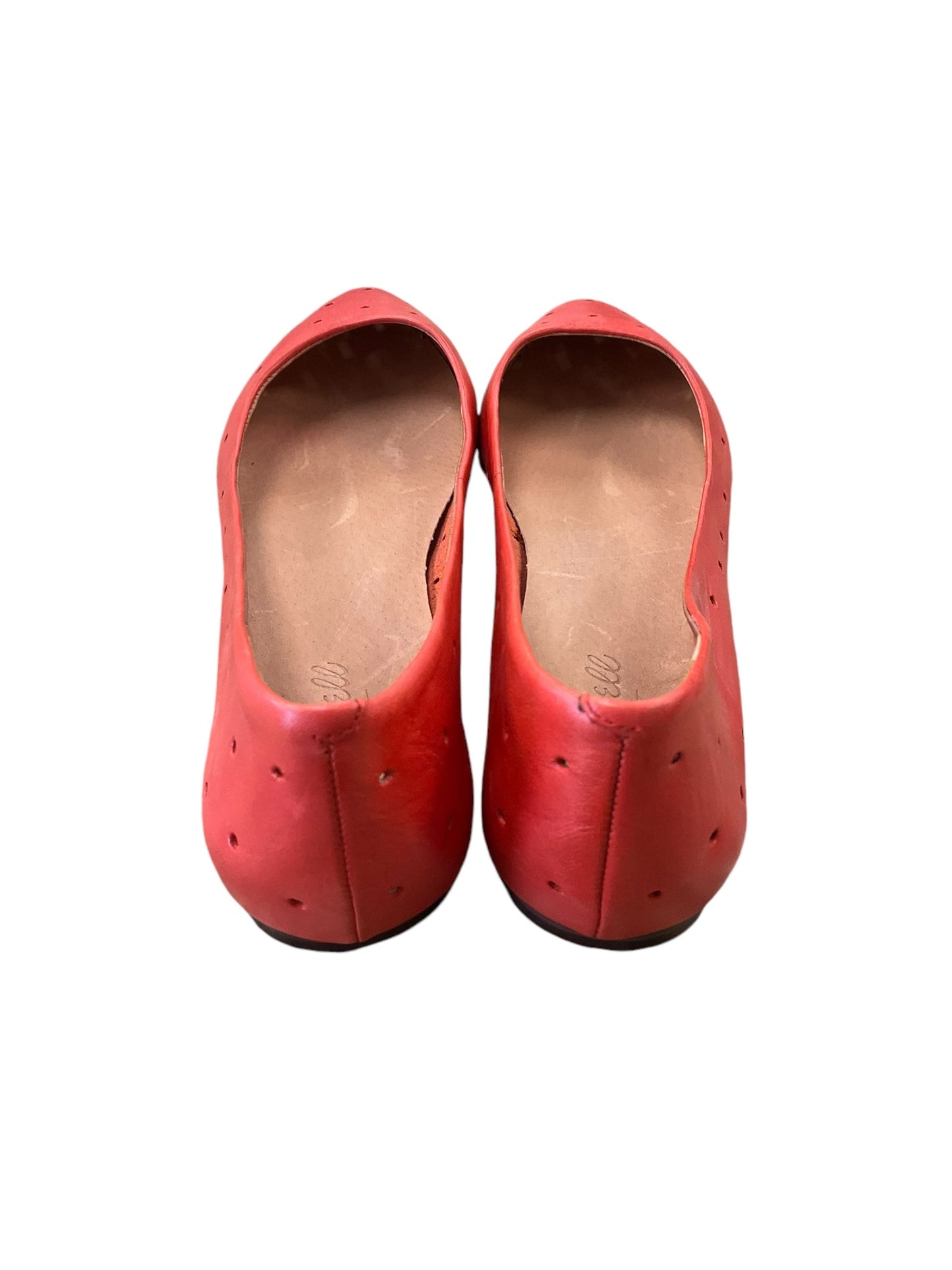 Shoes Flats By Madewell In Orange, Size: 7.5