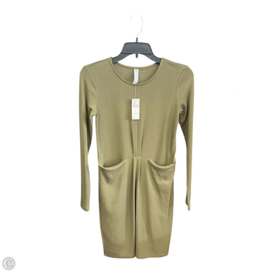 Dress Casual Short By Anthropologie In Green, Size: Xs