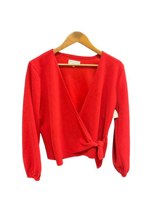 Top Long Sleeve By Madewell  Size: L