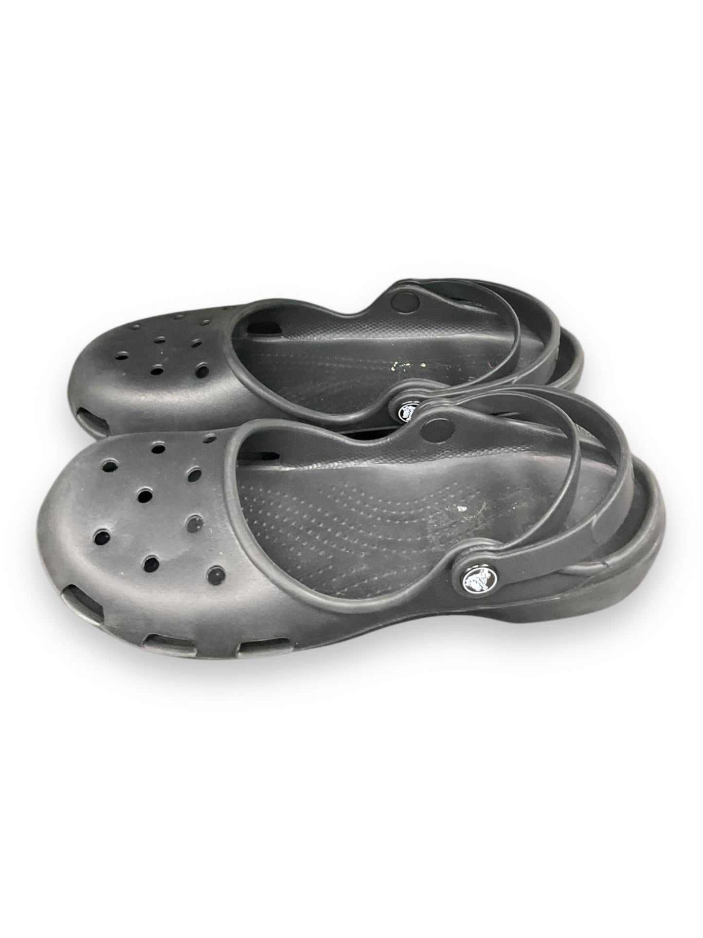 Sandals Sport By Crocs In Black, Size: 10