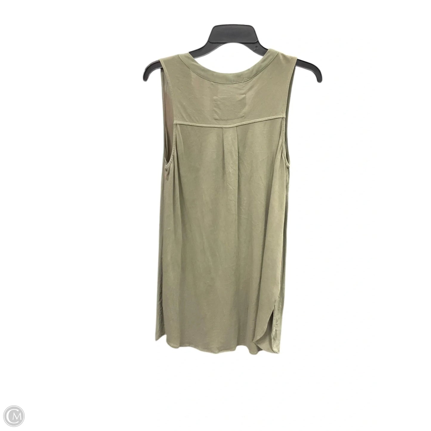 Top Sleeveless By Maeve In Green, Size: M