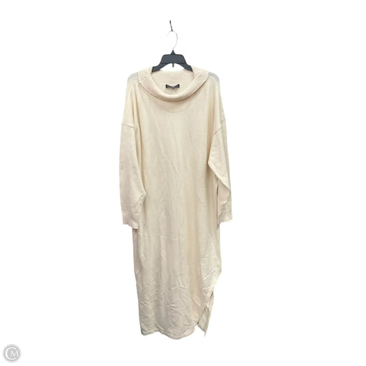 Dress Casual Maxi By Eloquii In Beige, Size: 2x