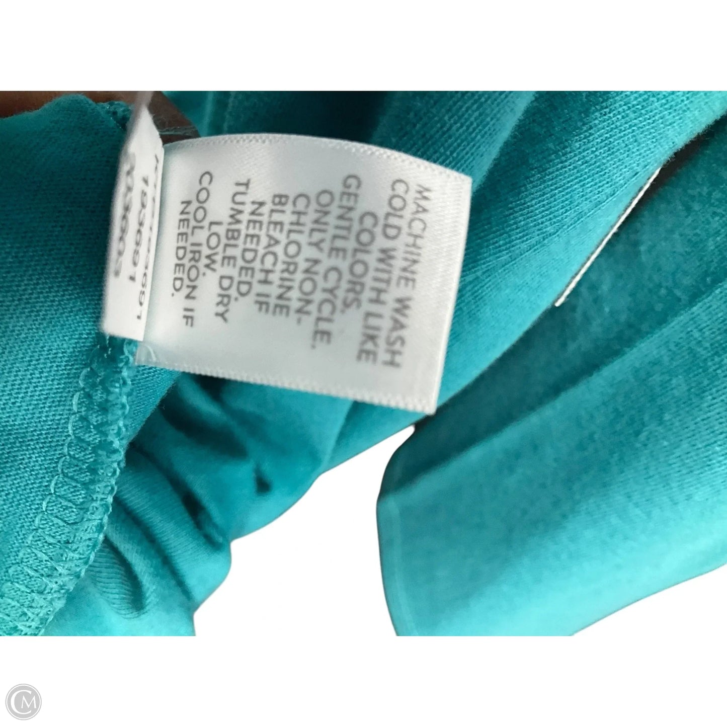 Tunic Short Sleeve By Pure Jill In Teal, Size: M