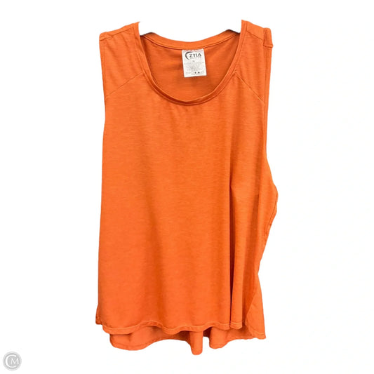 Athletic Tank Top By Zyia In Orange, Size: Xl