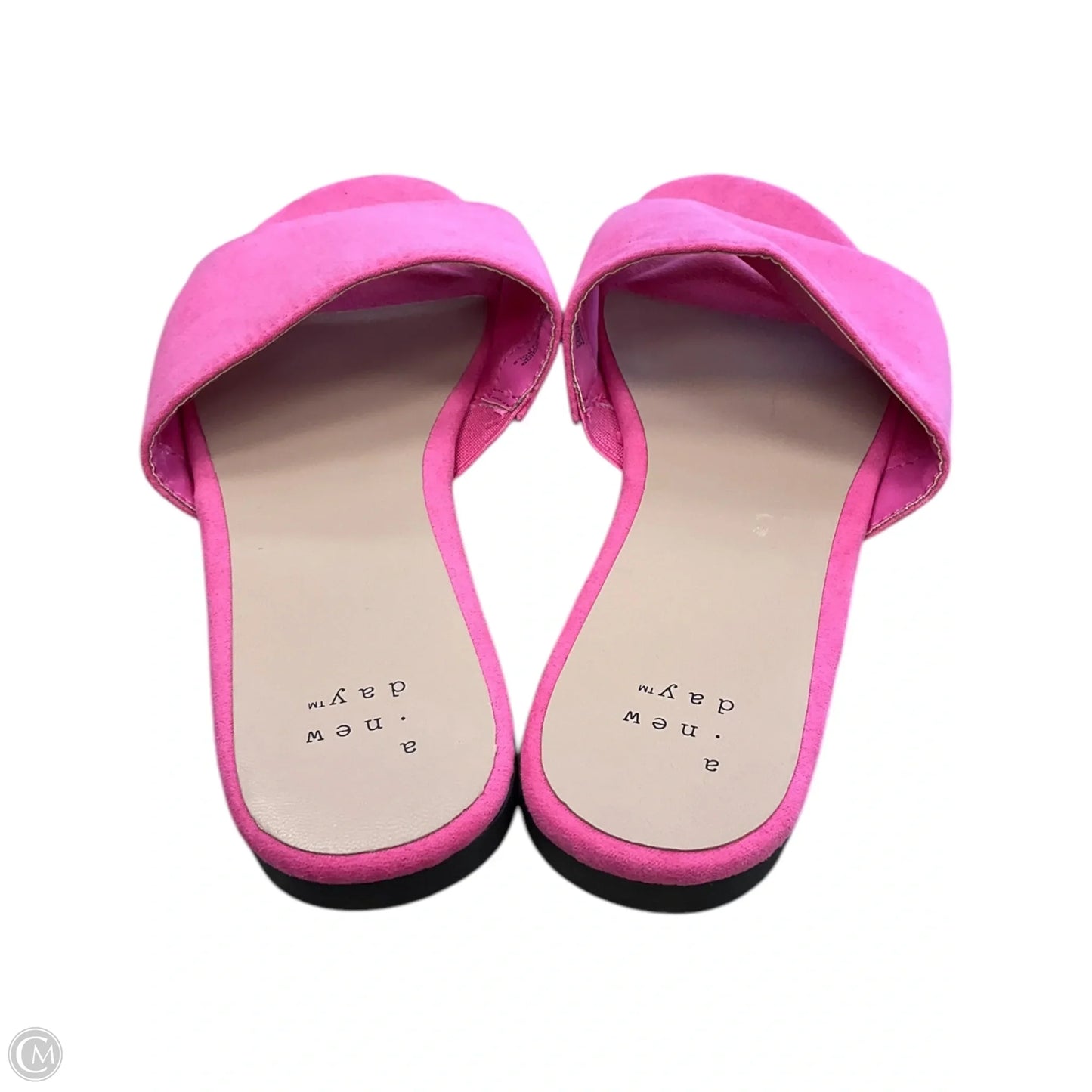 Sandals Flats By A New Day In Pink, Size: 6.5
