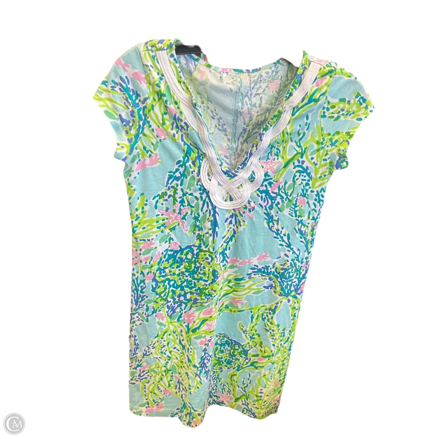 Dress Designer By Lilly Pulitzer In Nautical Print, Size: Xs