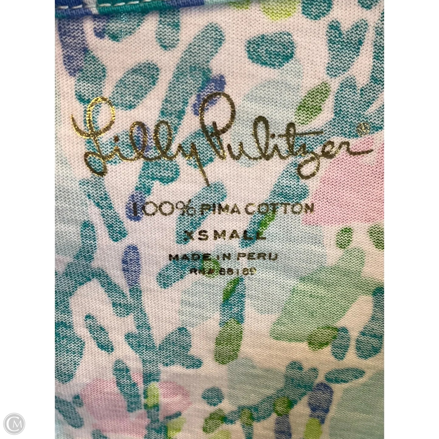 Dress Designer By Lilly Pulitzer In Nautical Print, Size: Xs