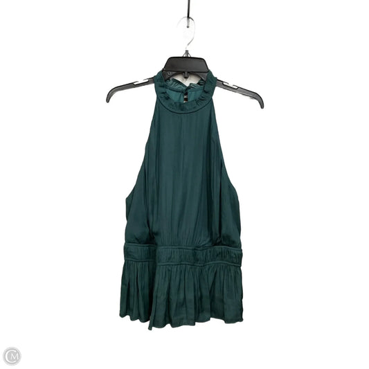 Top Sleeveless By Nine West Apparel In Green, Size: Xl