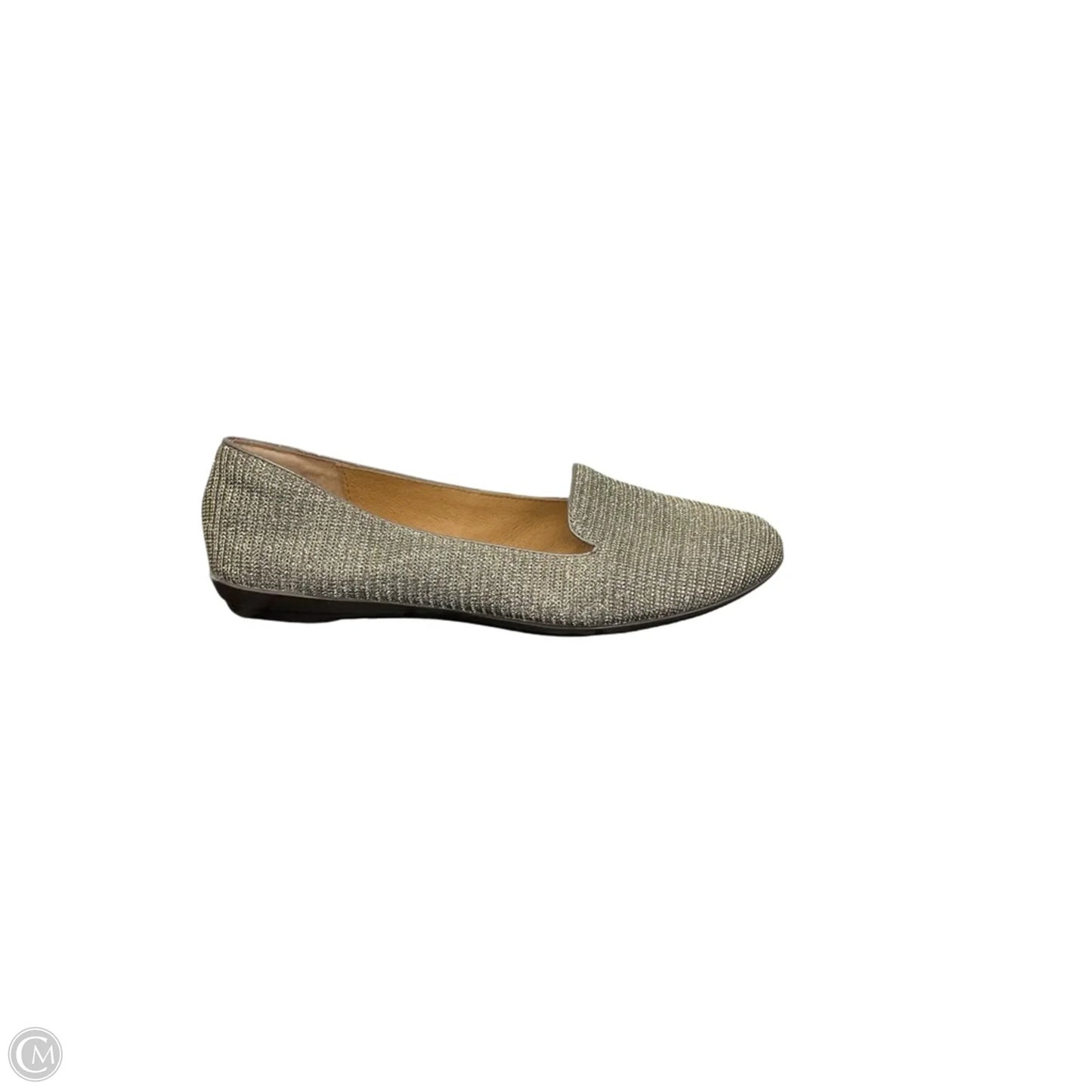 Shoes Flats By Sofft In Gold & Silver, Size: 7