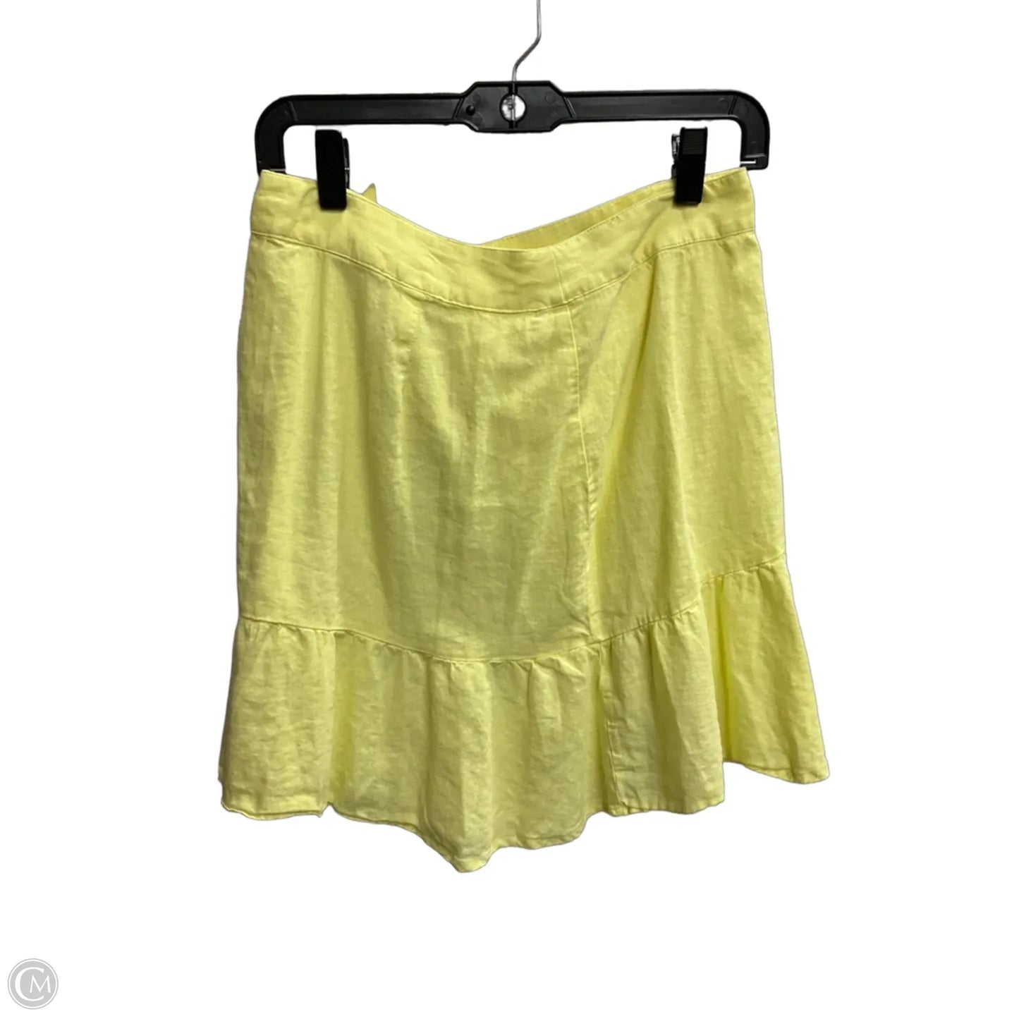 Skirt Mini & Short By Free People In Yellow, Size: 4