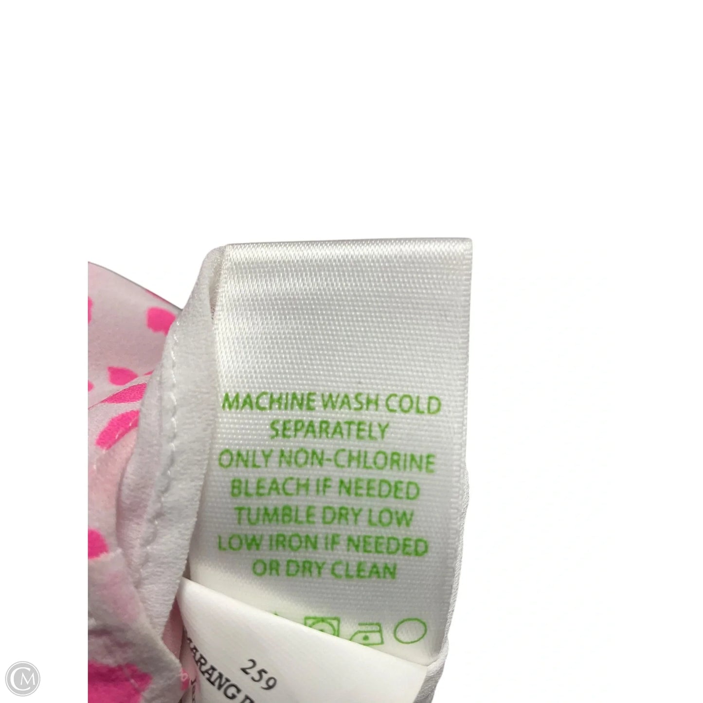 Top Sleeveless Designer By Lilly Pulitzer In Pink & White, Size: Xs