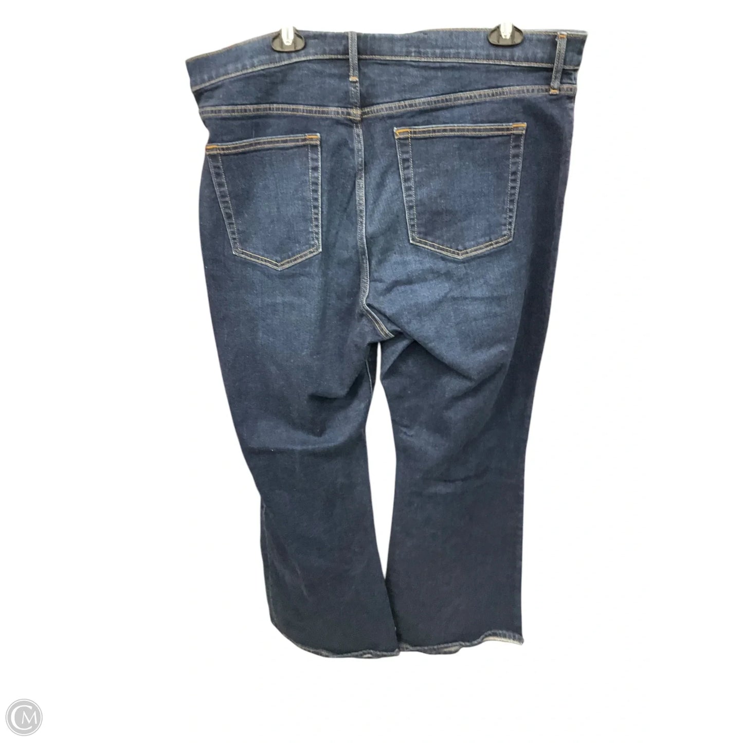 Jeans Flared By Gap In Blue Denim, Size: 20