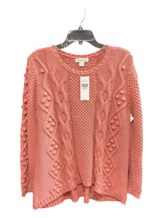 Sweater By Coldwater Creek In Pink, Size: L