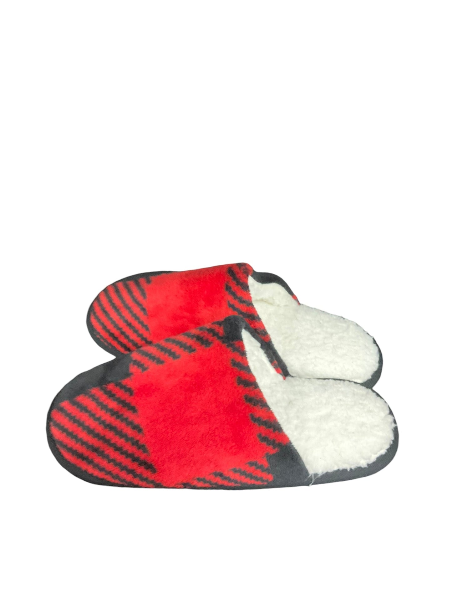 Slippers By Vera Bradley O In Red Black, Size: 7