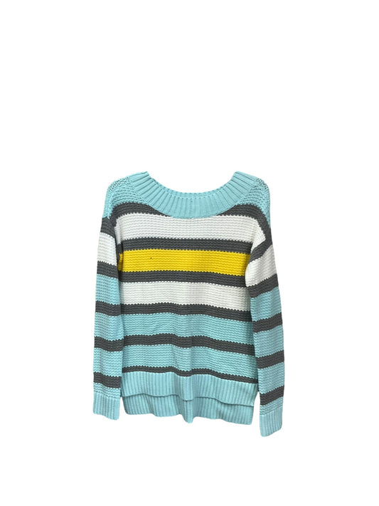 Sweater By Liz Claiborne In Striped, Size: S