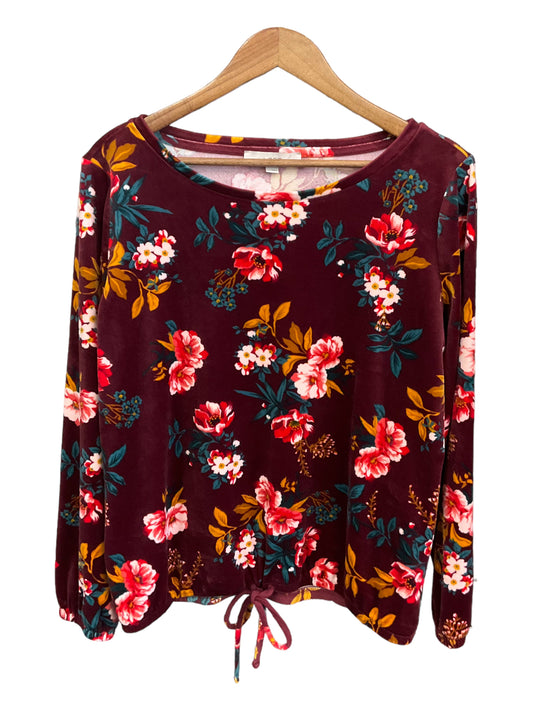 Top Long Sleeve By Loft  Size: L