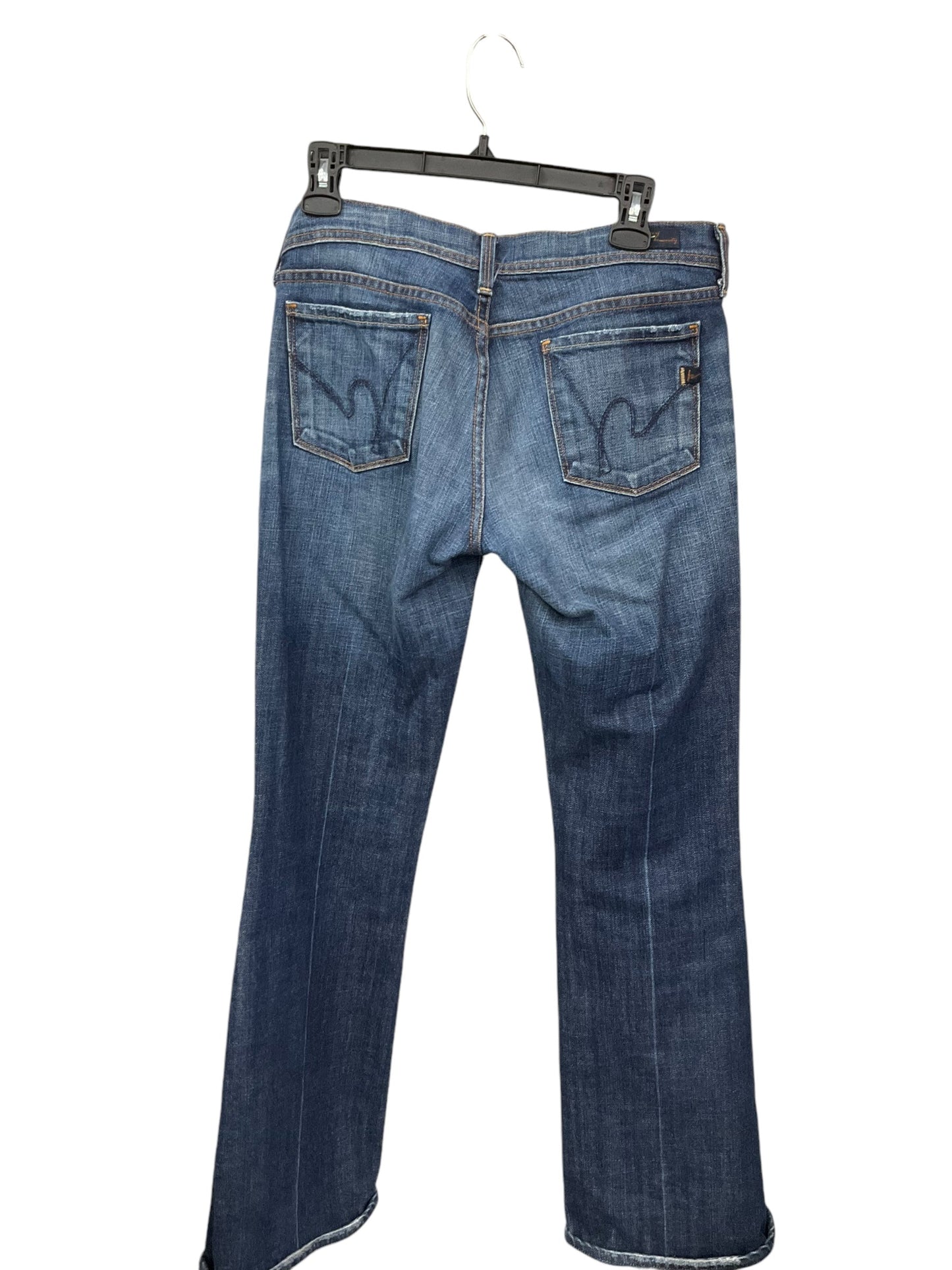 Jeans Flared By Citizens Of Humanity In Denim, Size: 8