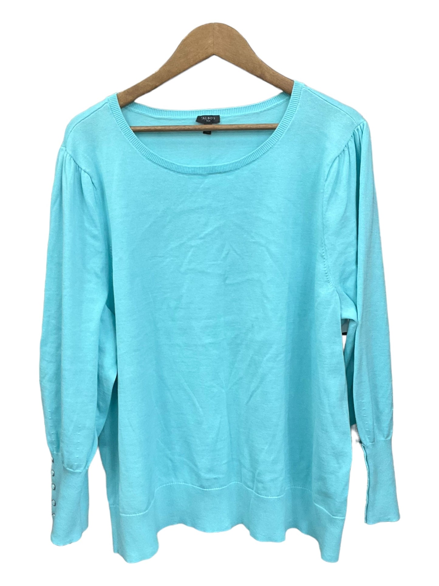 Top Long Sleeve By Talbots  Size: 3x