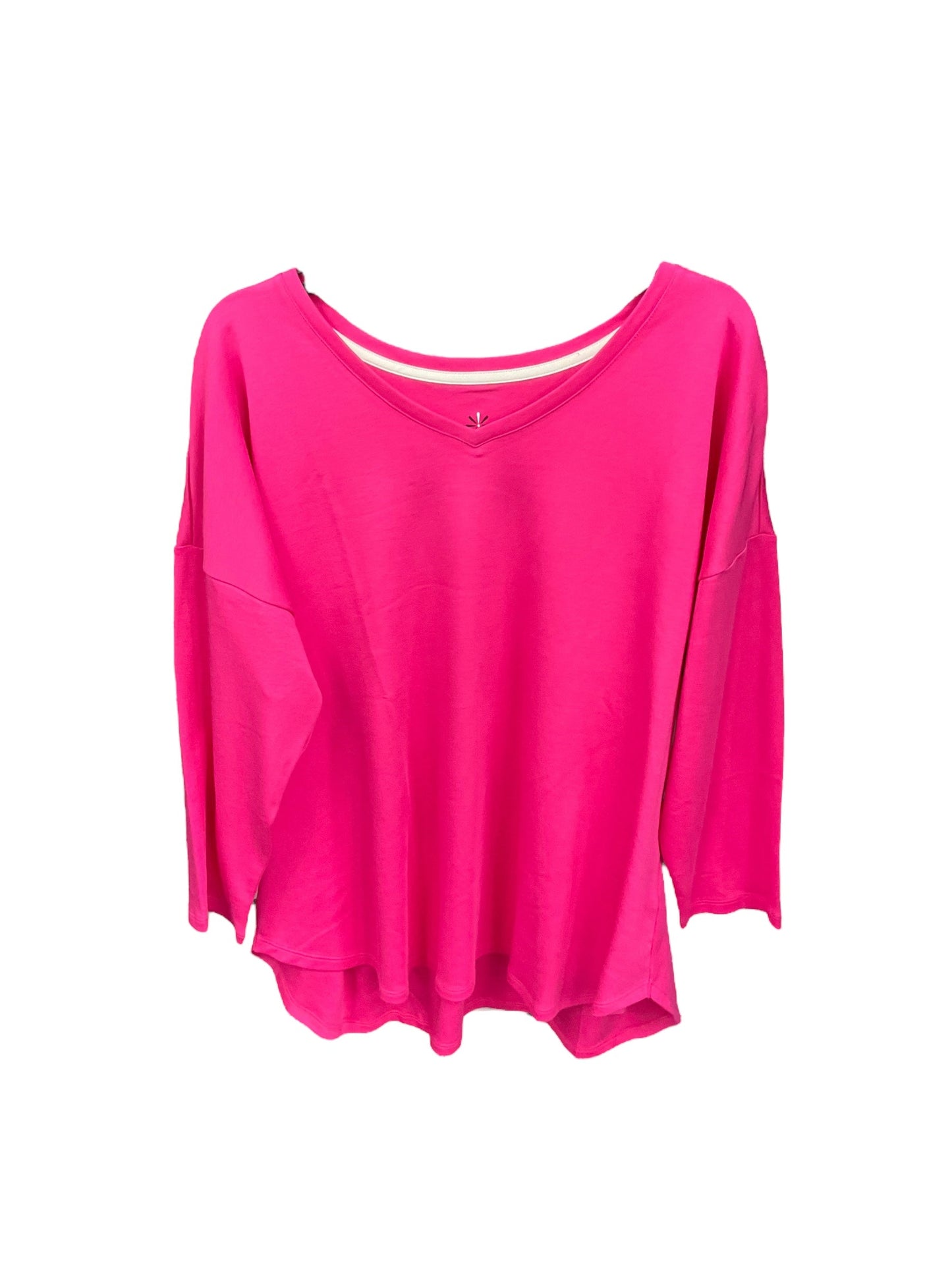 Top 3/4 Sleeve Basic By Isaac Mizrahi Live Qvc  Size: Xl