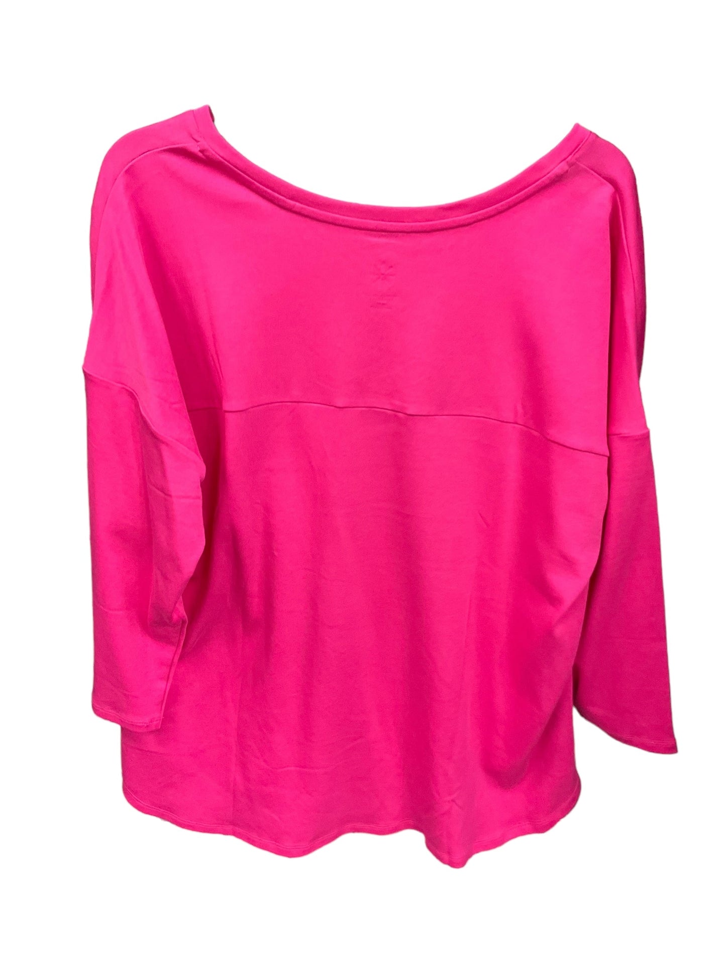 Top 3/4 Sleeve Basic By Isaac Mizrahi Live Qvc  Size: Xl