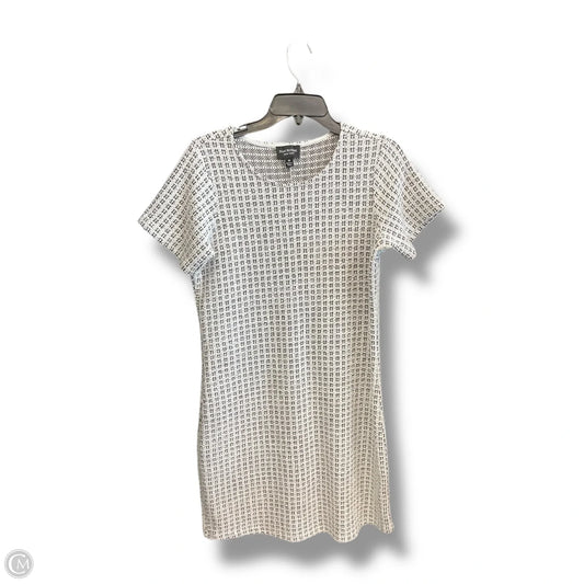 Dress Casual Midi By Isaac Mizrahi In White, Size: M