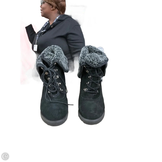 Shoes Heels Stiletto By Aldo In Black, Size: 8.5