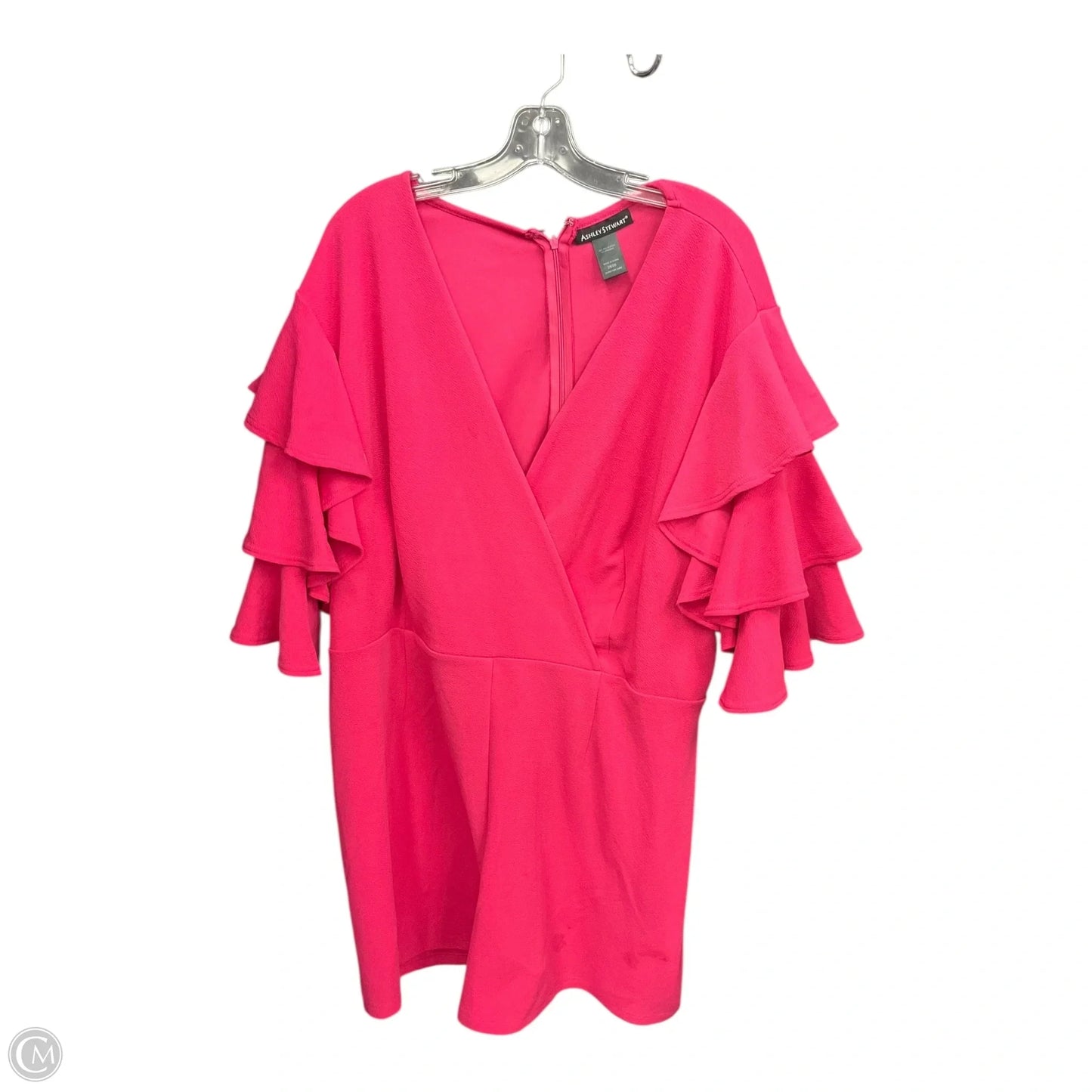 Dress Casual Short By Ashley Stewart In Pink, Size: 4