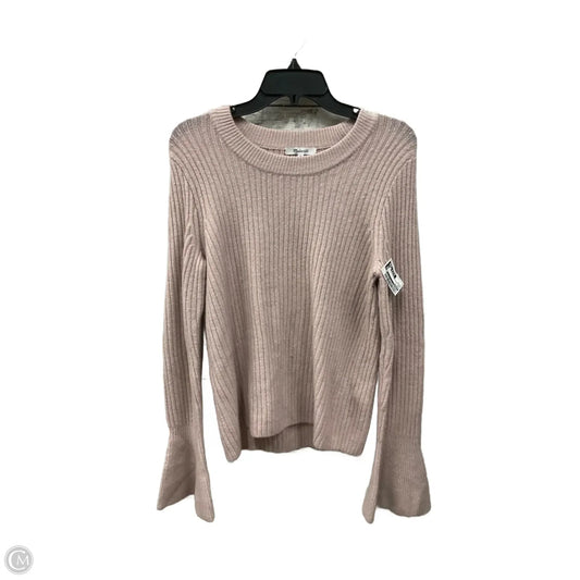 Top Long Sleeve Basic By Cable And Gauge In Pink, Size: L