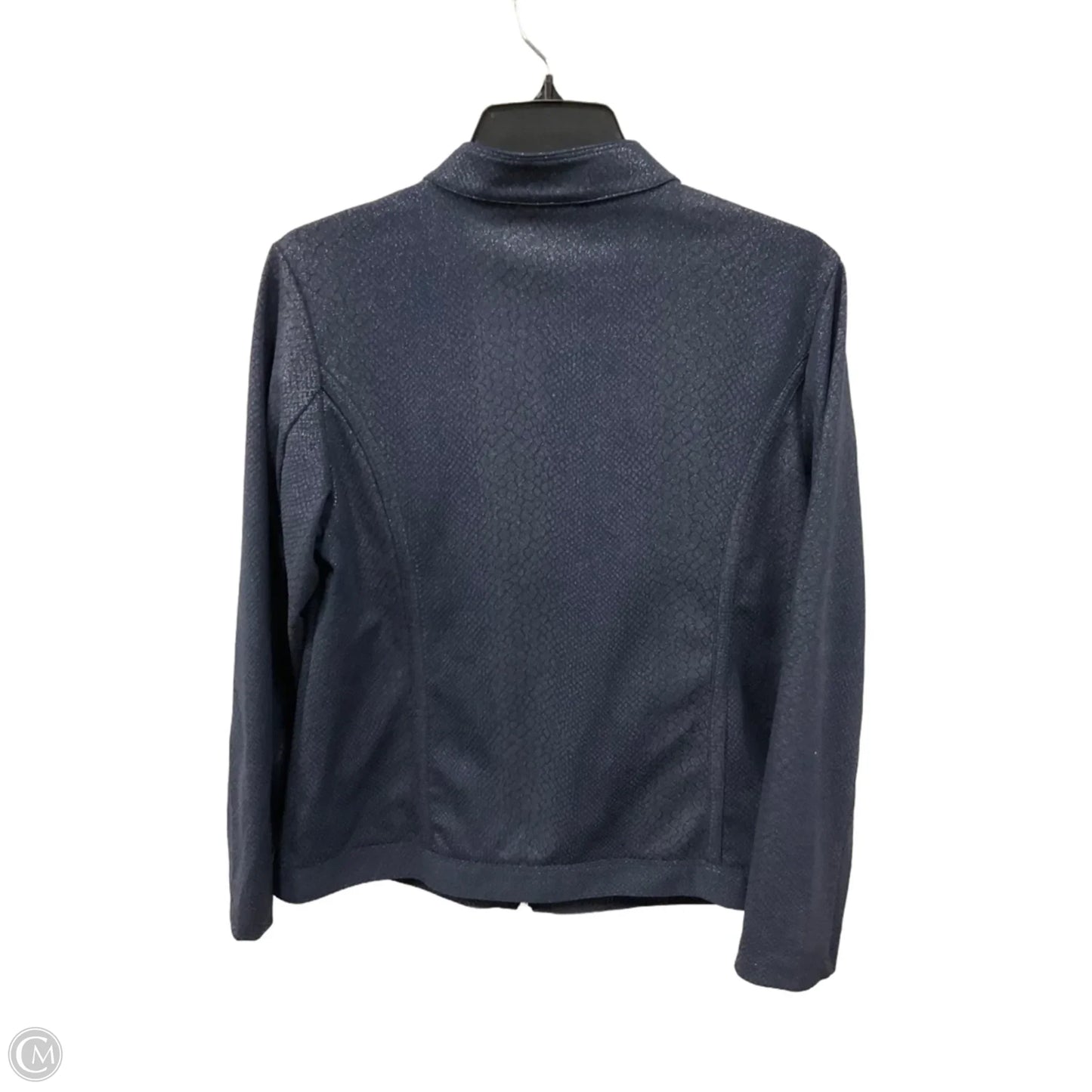 Jacket Other By Chicos In Blue, Size: Xl