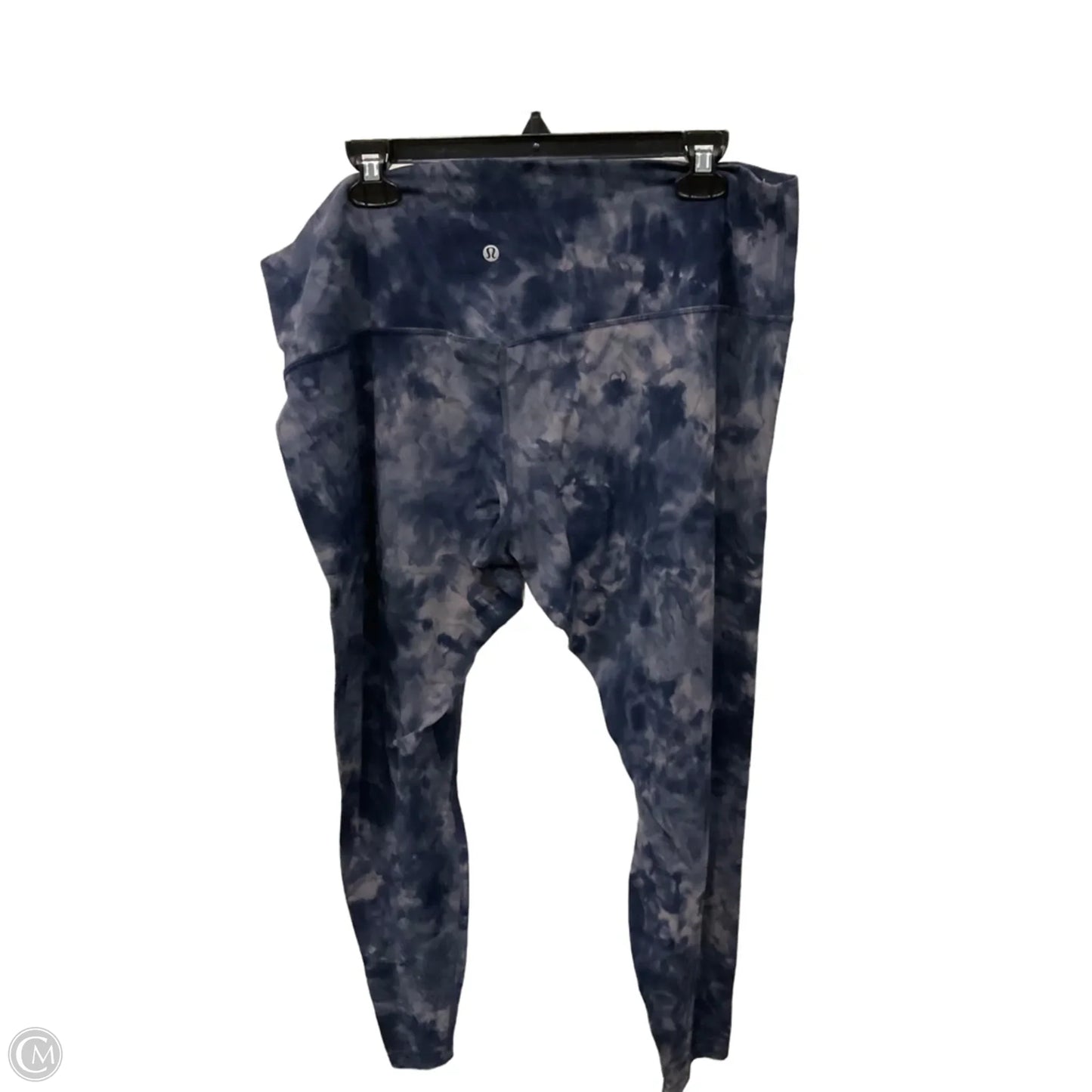 Athletic Leggings By Lululemon In Blue, Size: 2x