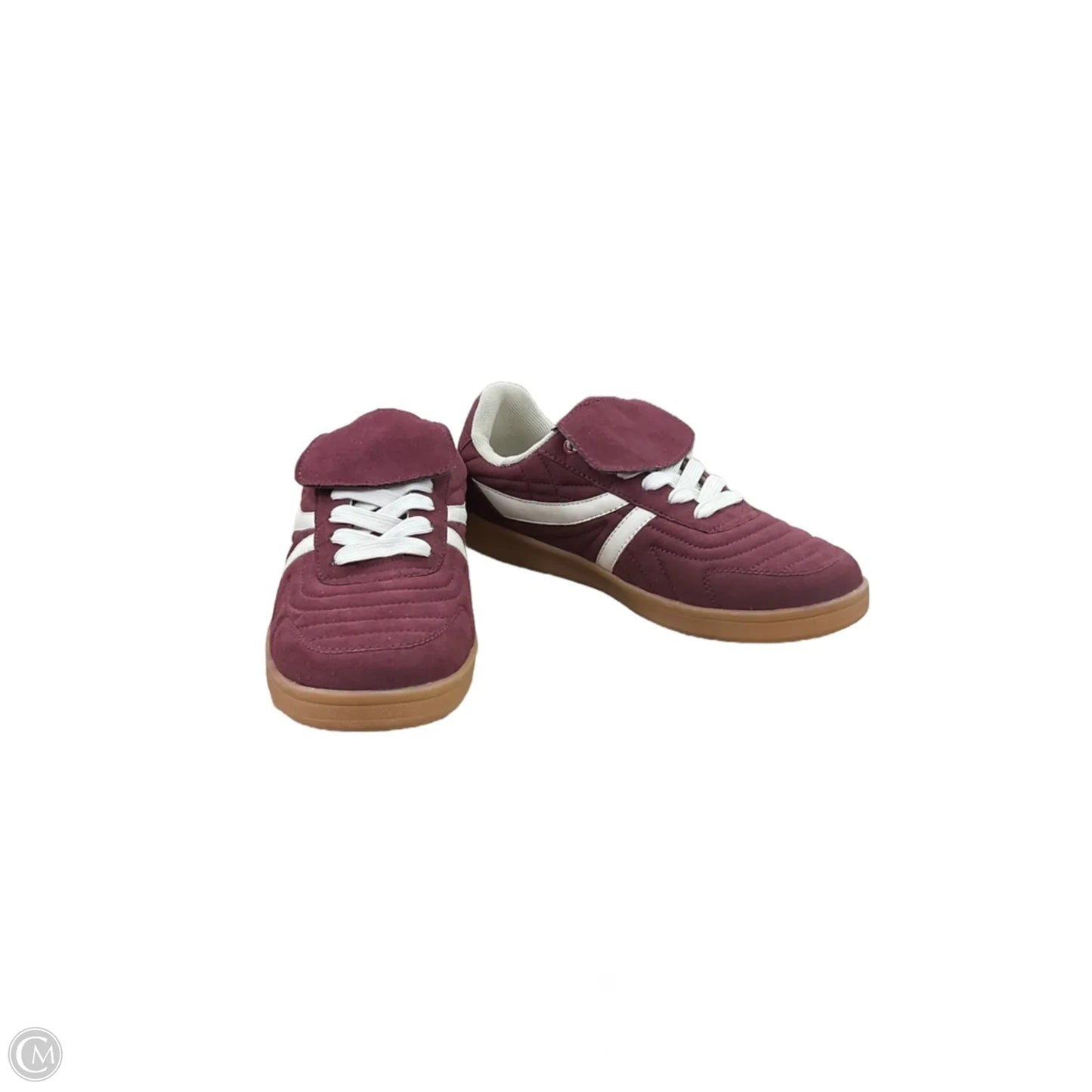 Shoes Sneakers By Steve Madden In Maroon, Size: 7.5