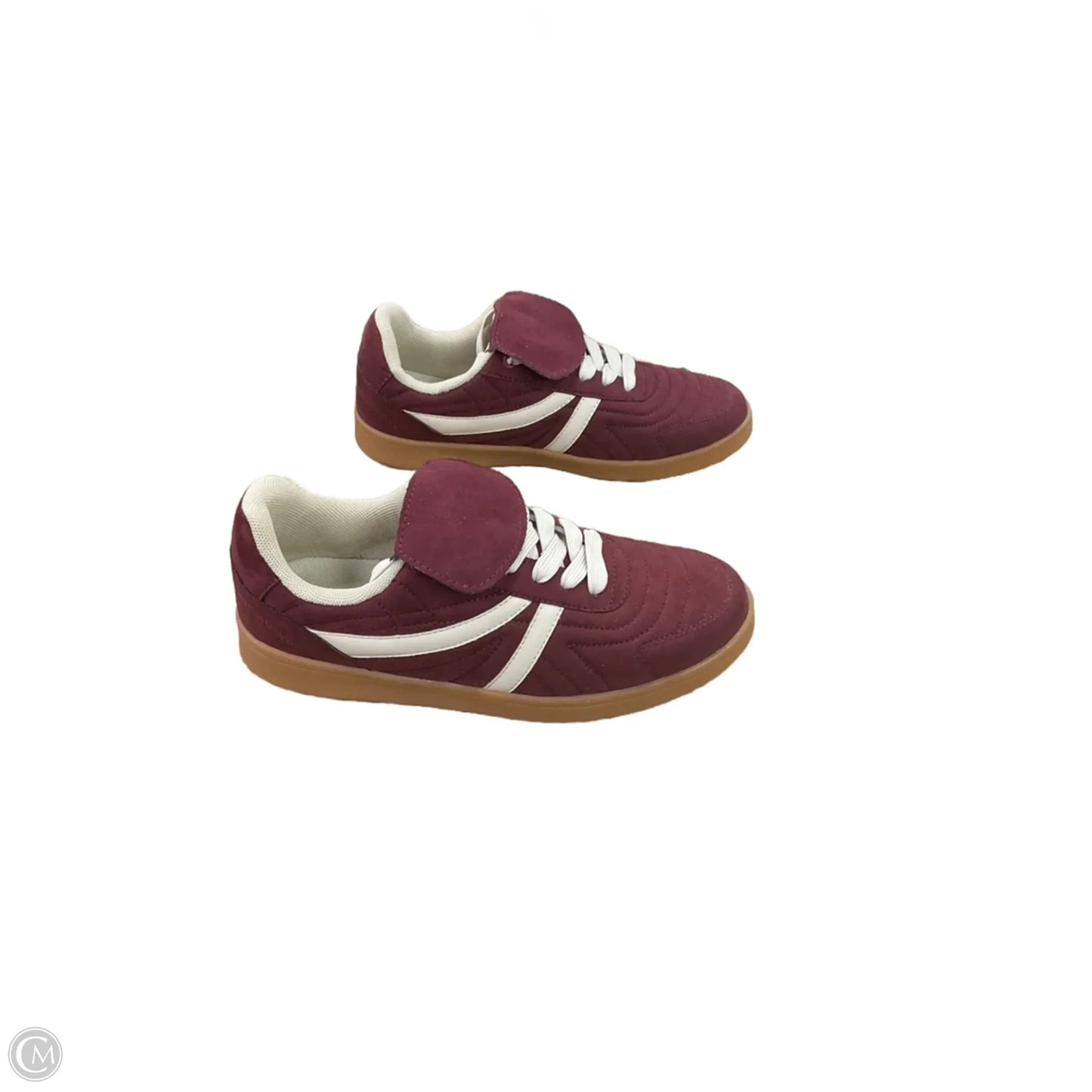 Shoes Sneakers By Steve Madden In Maroon, Size: 7.5