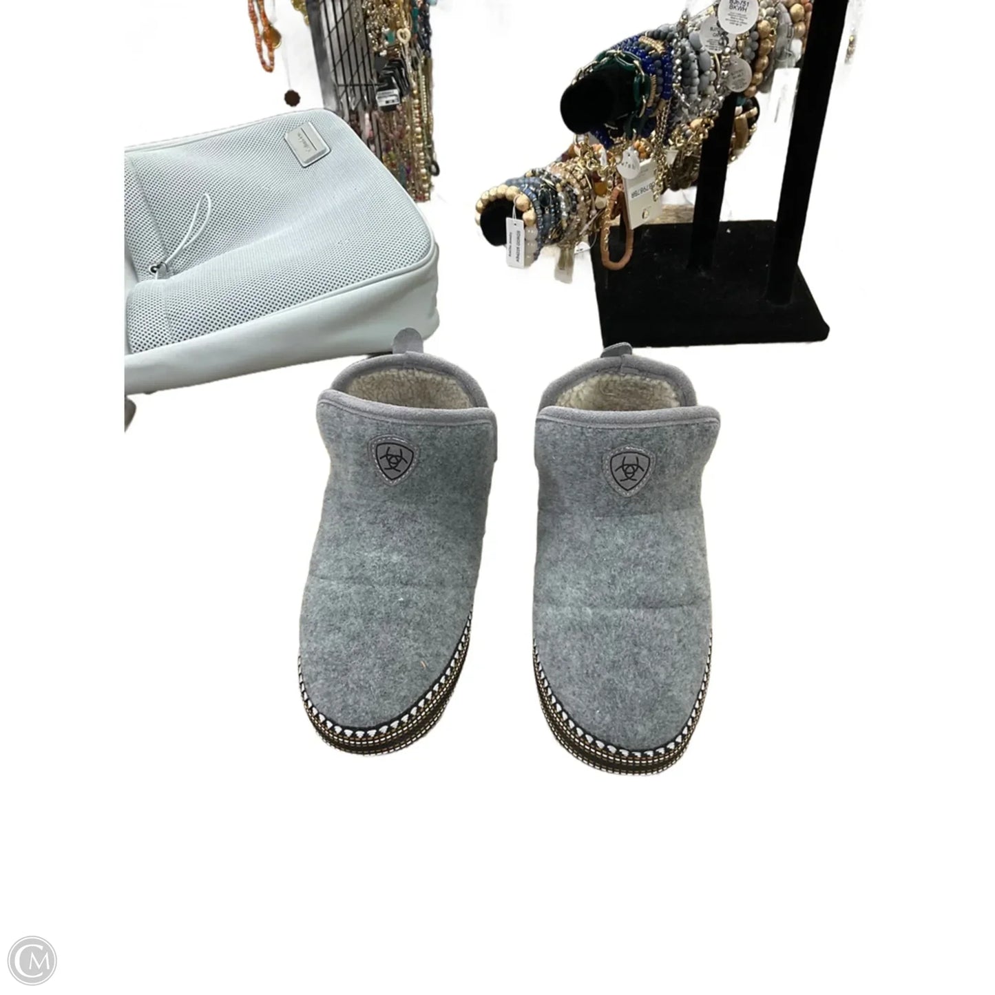 Slippers By Ariat In Grey, Size: 6