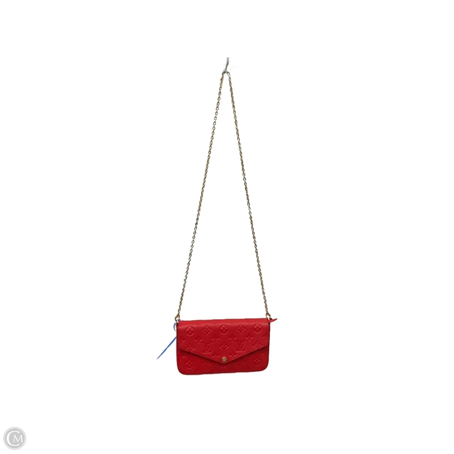 Crossbody Luxury Designer By Louis Vuitton, Size: Medium 2 pouches included