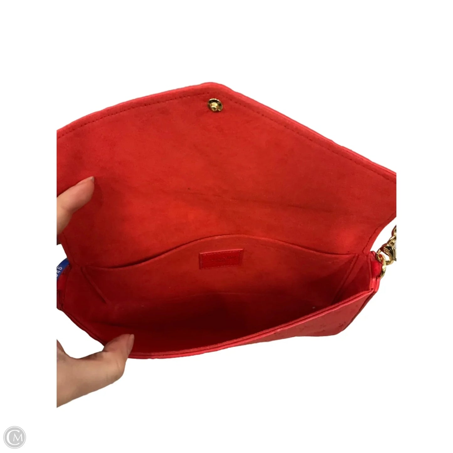 Crossbody Luxury Designer By Louis Vuitton, Size: Medium 2 pouches included