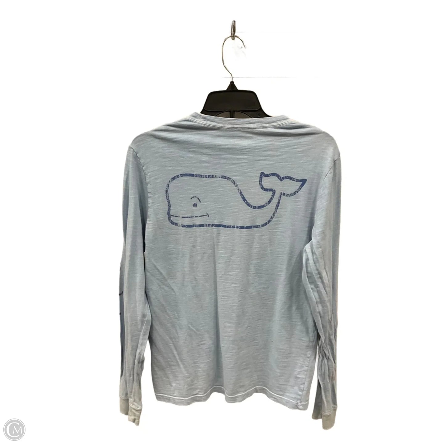 Top Long Sleeve Basic By Vineyard Vines In Blue, Size: Xs