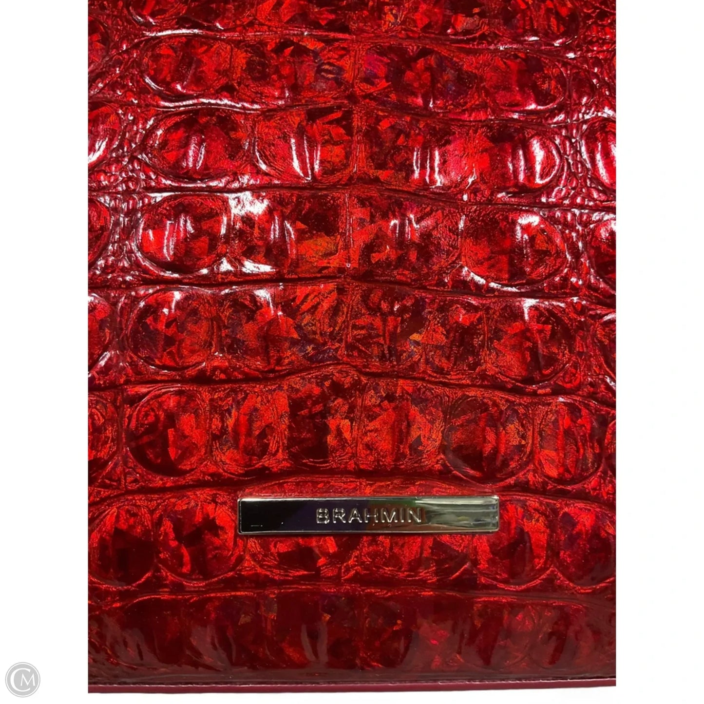 Handbag Designer By Brahmin, Size: Large