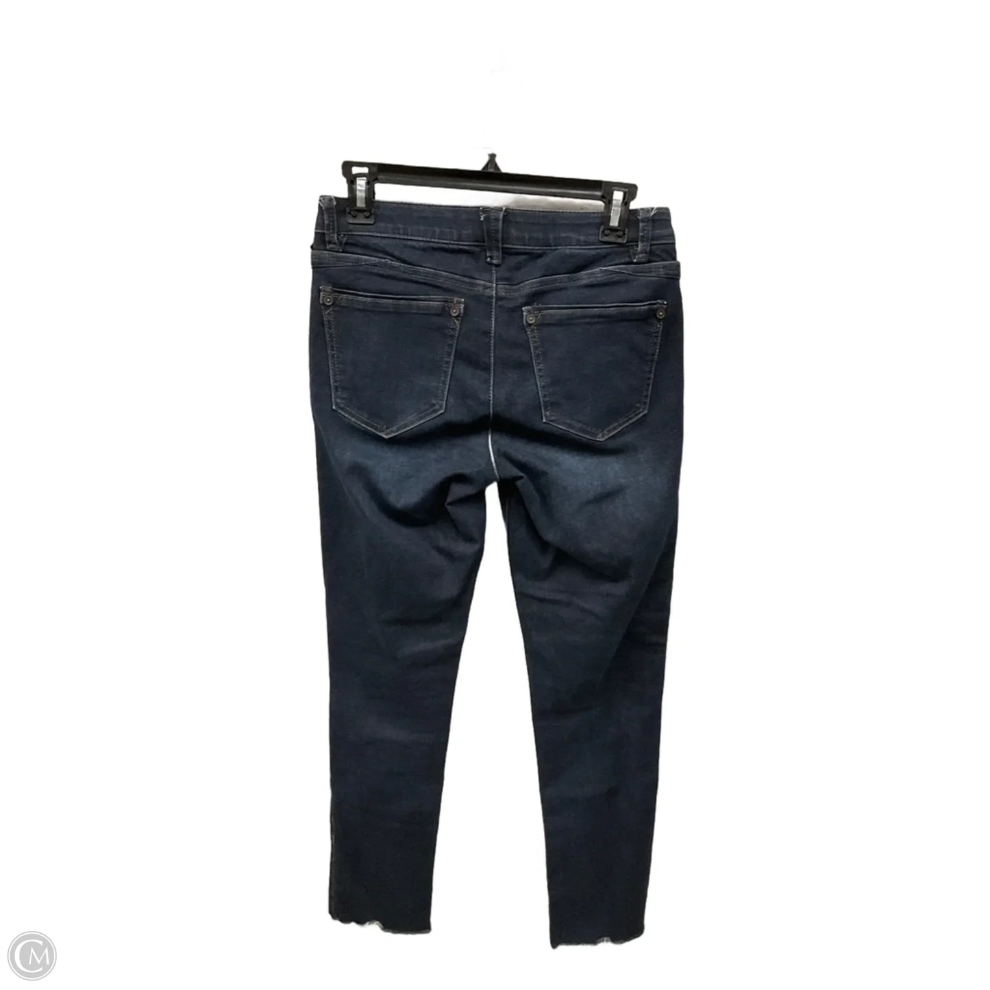 Jeans Skinny By Wit & Wisdom In Blue Denim, Size: 4