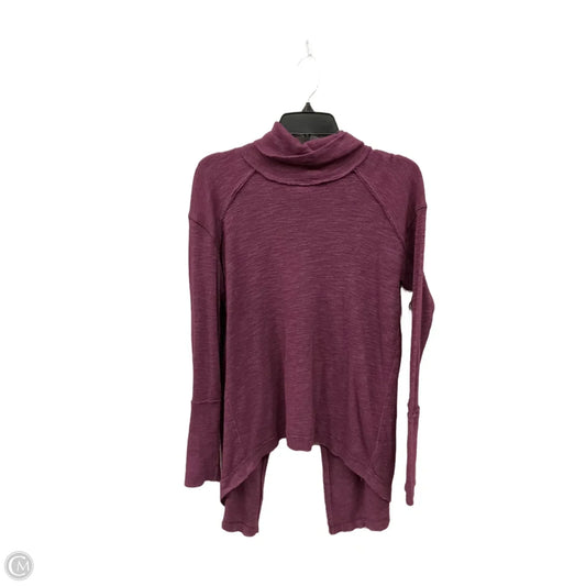 Top Long Sleeve Basic By We The Free In Purple, Size: M
