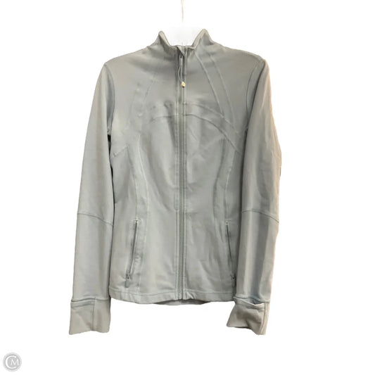 Athletic Jacket By Lululemon In Blue, Size: M