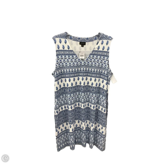 Dress Casual Maxi By J. Jill In Blue, Size: Xlp