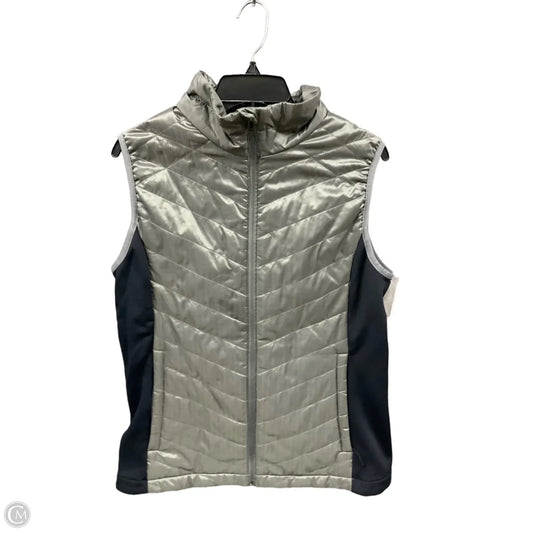 Vest Puffer & Quilted By Columbia In Grey, Size: L