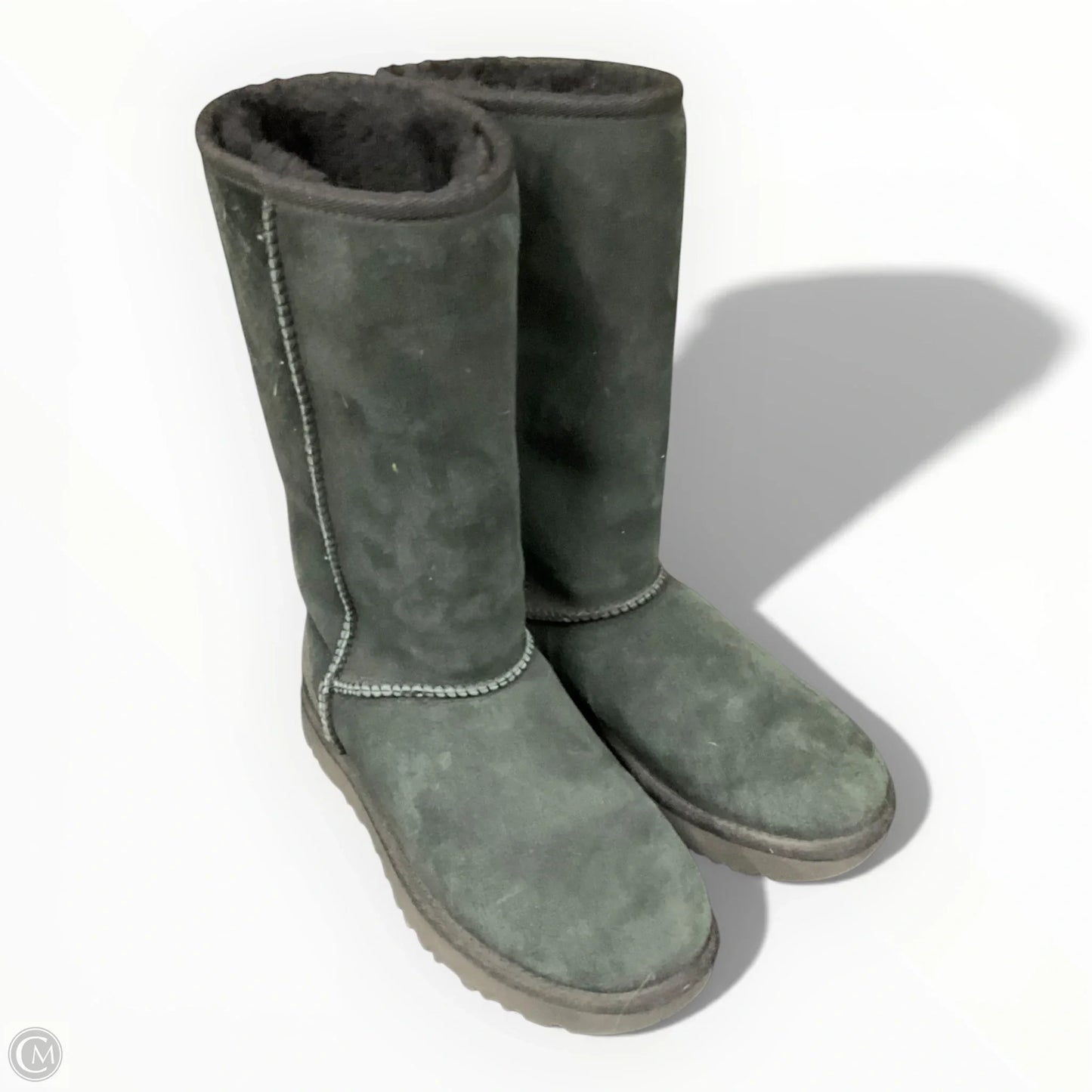 Boots Designer By Ugg In Black, Size: 6