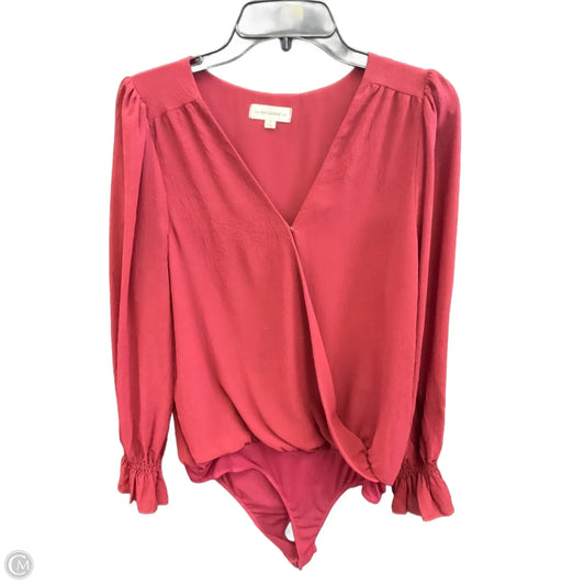 Bodysuit By Ee Some In Red, Size: S