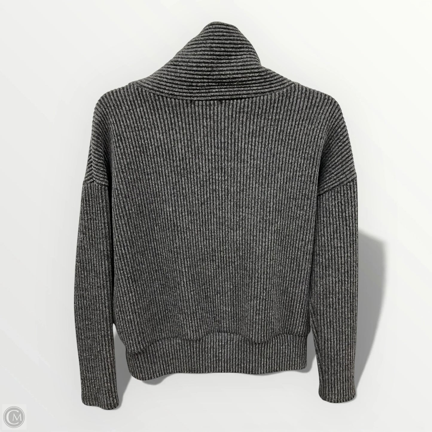 Top Long Sleeve By Gilli In Grey, Size: S