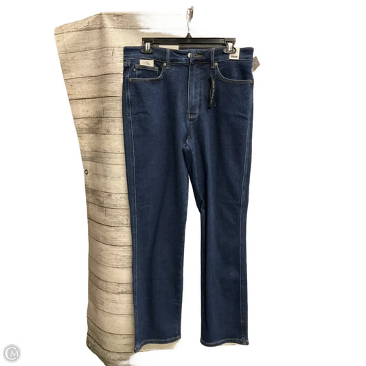 Jeans Straight By Judy Blue In Blue Denim, Size: 10