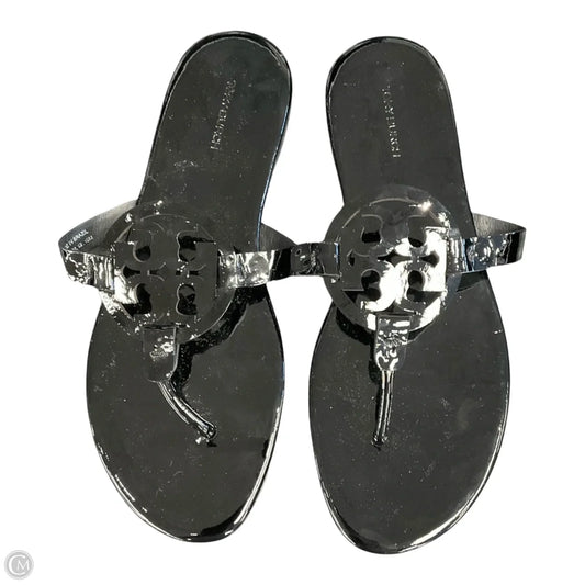 Sandals Designer By Tory Burch In Black, Size: 10