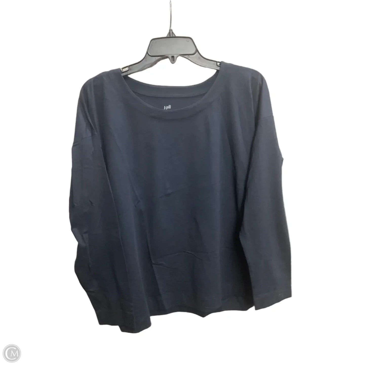 Top Long Sleeve Basic By J. Jill In Navy, Size: Lp